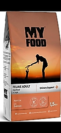 My Food Urinary Support Gurme Somonlu Kısırlaştırılmış 12 kg Yetişkin Kedi Maması